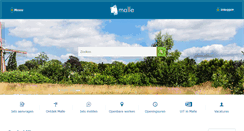 Desktop Screenshot of malle.be
